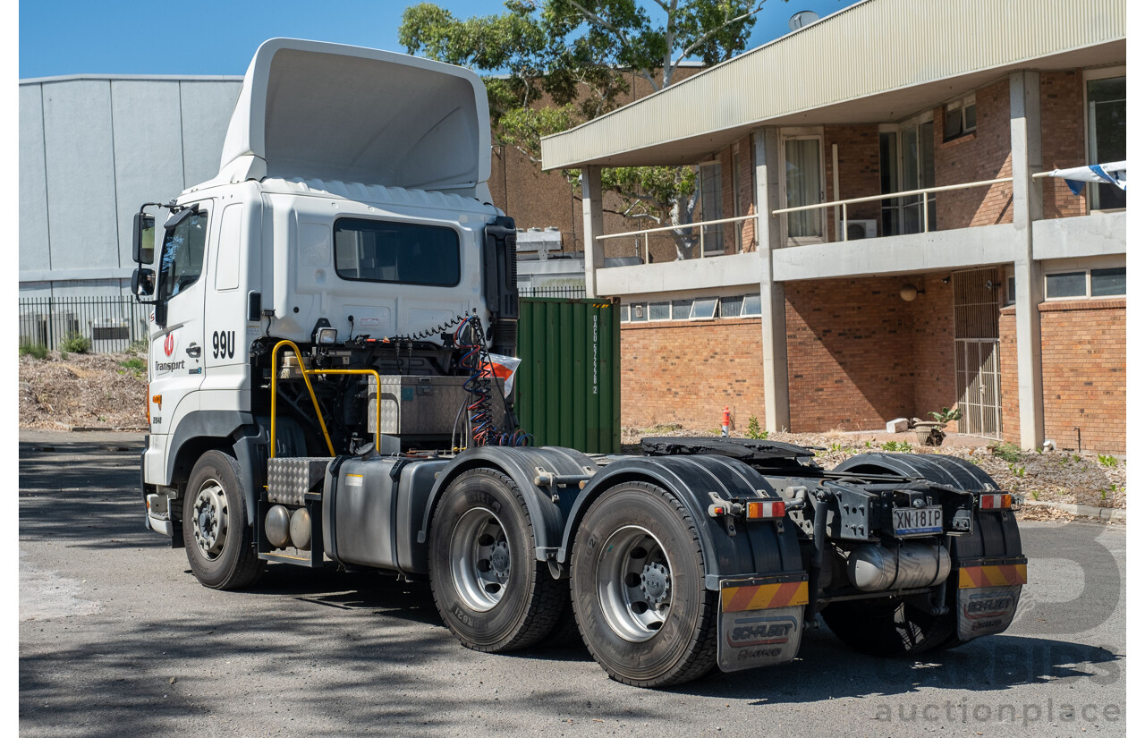 02/2019 Hino SS 2848 700 Series 6x4 Prime Mover Turbo Diesel