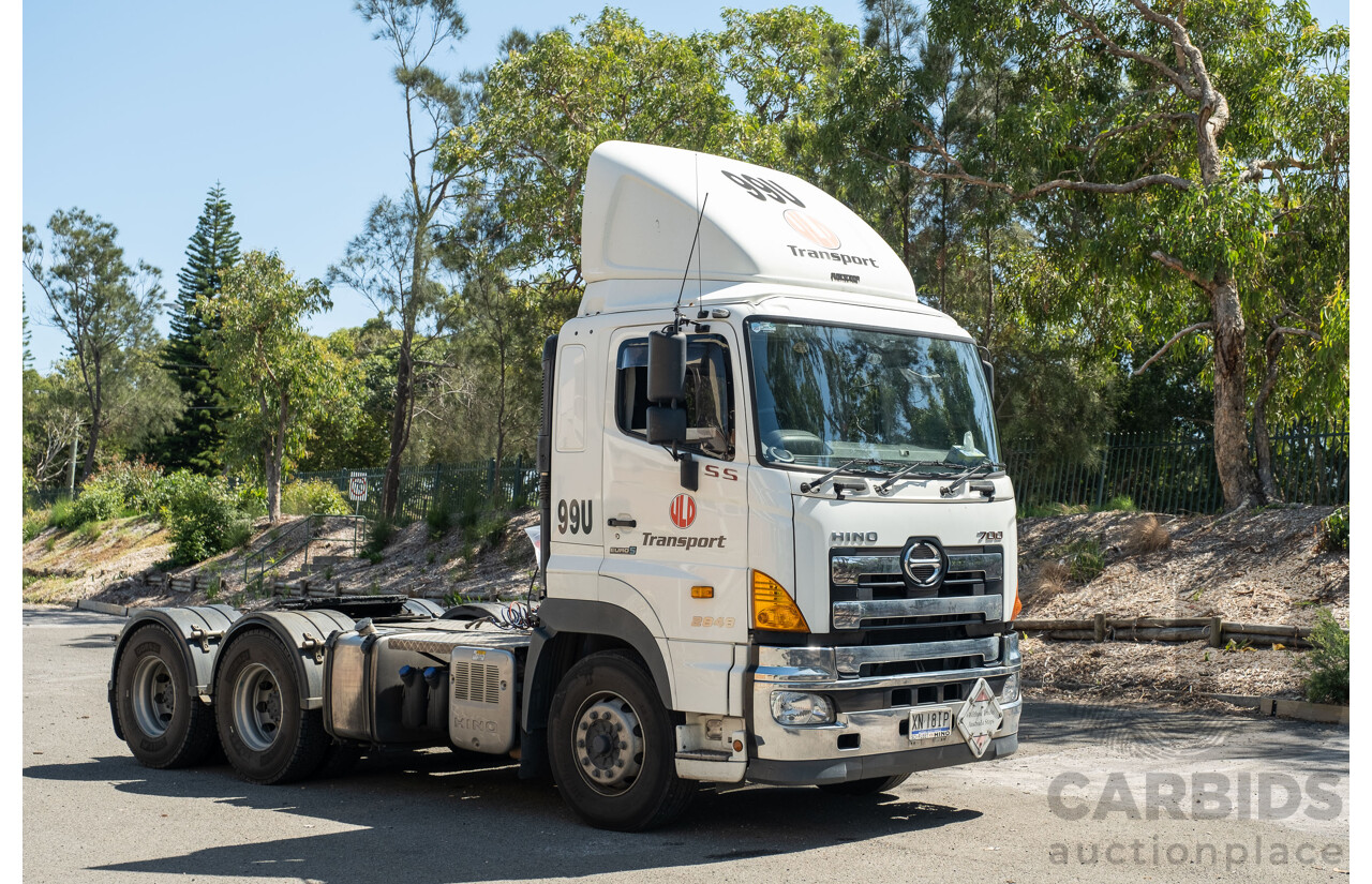 02/2019 Hino SS 2848 700 Series 6x4 Prime Mover Turbo Diesel