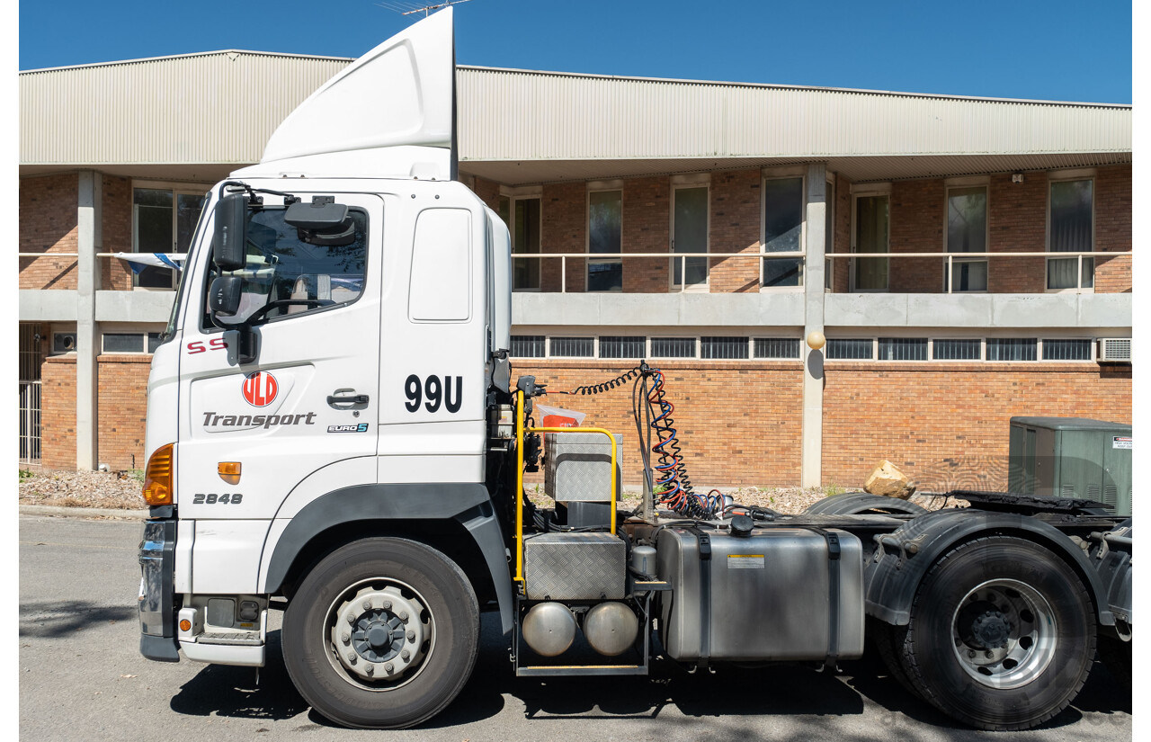 02/2019 Hino SS 2848 700 Series 6x4 Prime Mover Turbo Diesel