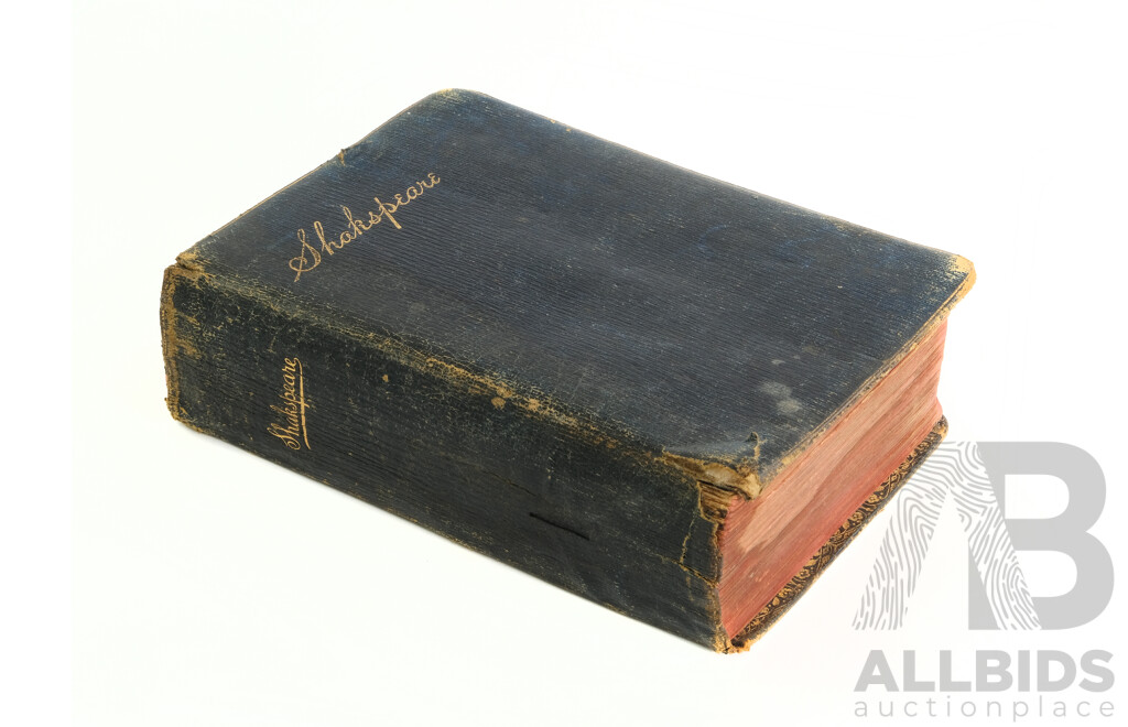 Antique Albion Edition of The Works of William Shakspeare, Frederick Warne and Co London 1894