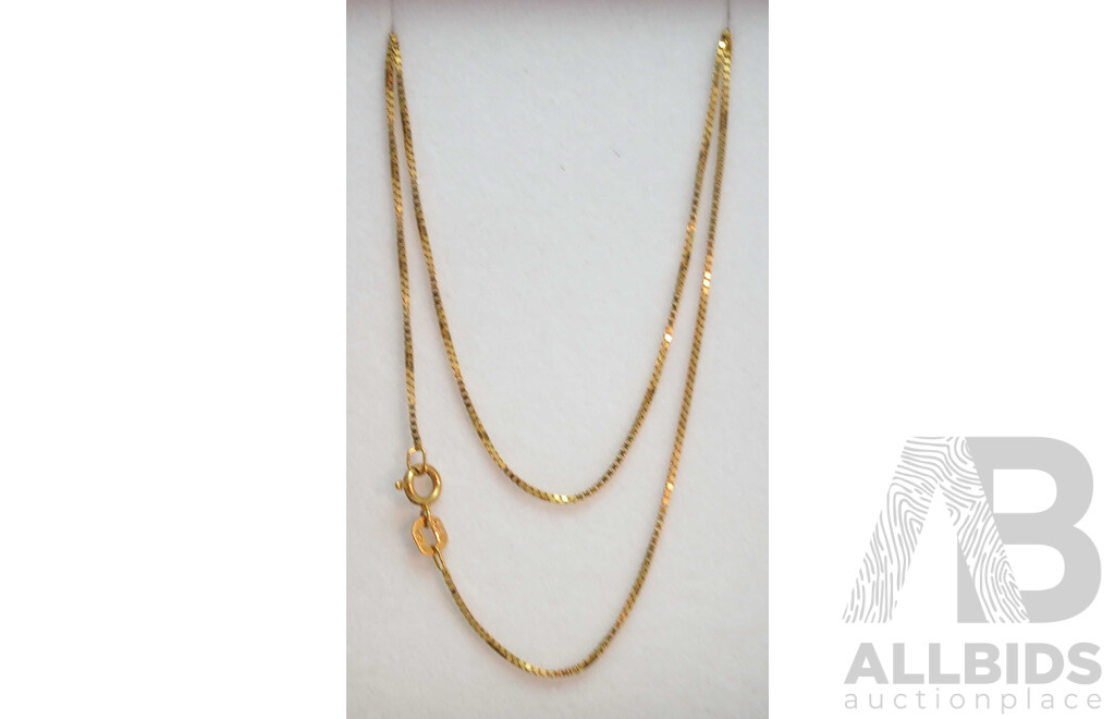 Italian 9ct Gold Chain