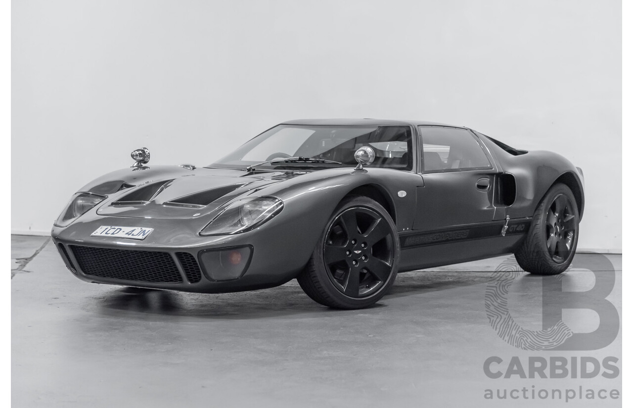 03/2012 Ford GT40 Replica Kit Car 2d Coupe 5.0L V8