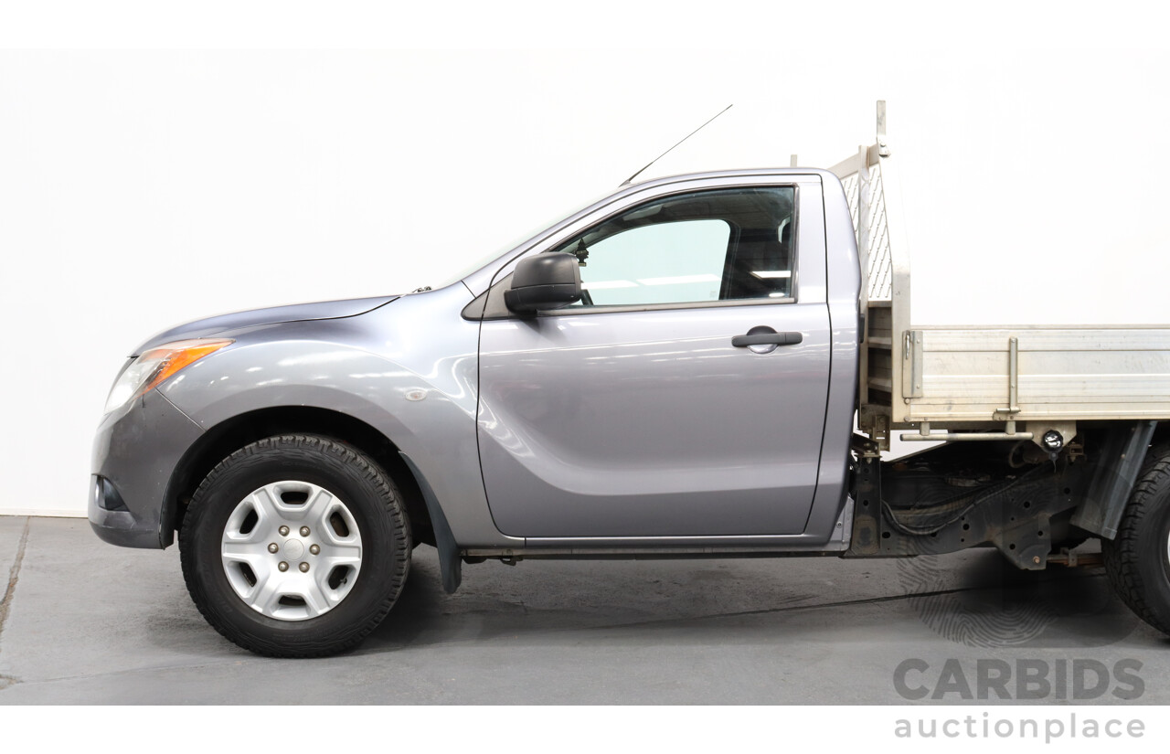 3/2012 Mazda Bt50 XT (4x2)  C/Chas Grey 2.2L Turbo Diesel