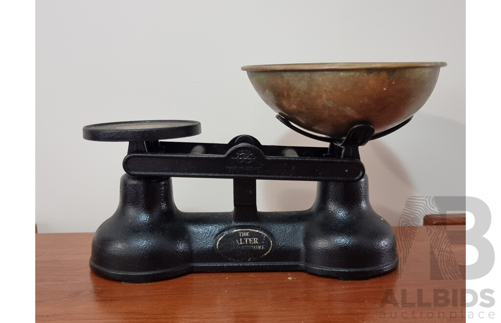 Vintage Salter Kitchen Scales Lot 1451811 ALLBIDS   42360 22b 