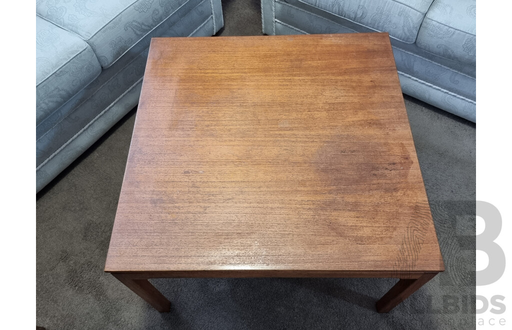 Retro Parker Solid Teak Coffee Table