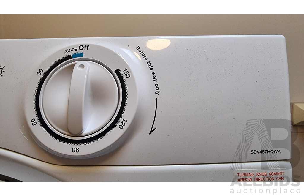 SIMPSON SDV457HQWA 4.5kg EZI Loader Clothes Dryer