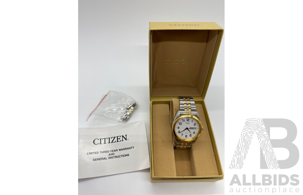 Vintage Citizen Watch WR 5 BAR 250-SO36992