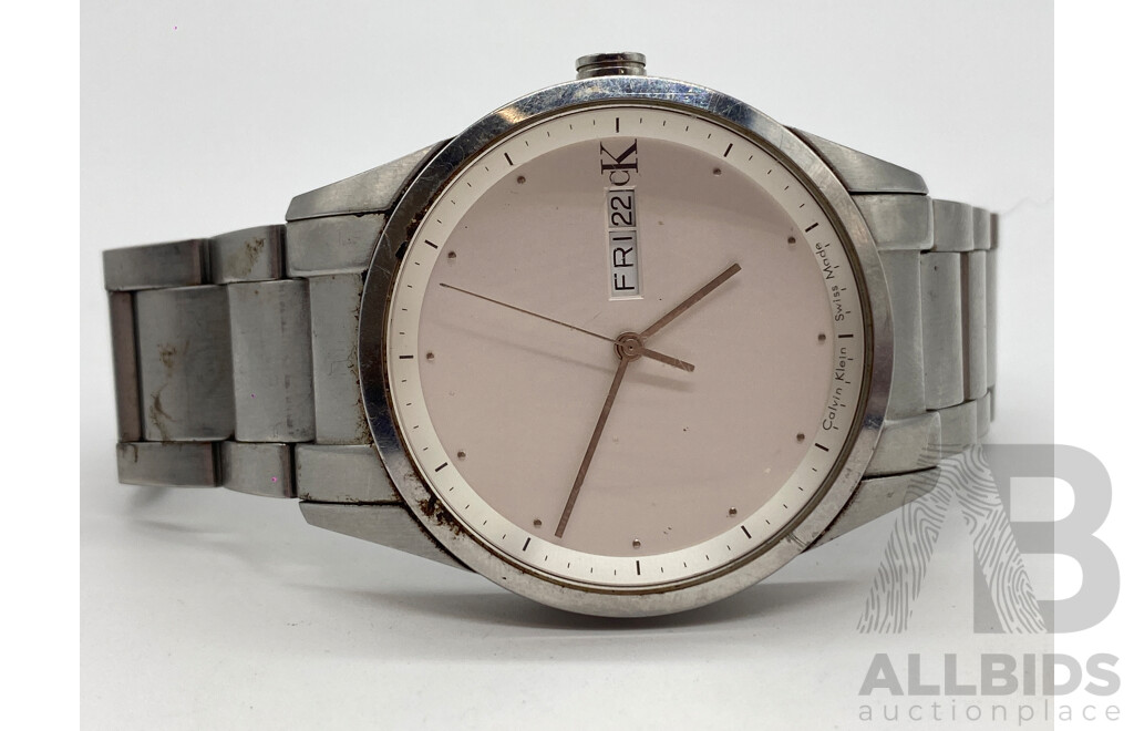 Calvin Klein K22311 Stainless Steel Analogue Watch with Date Dial