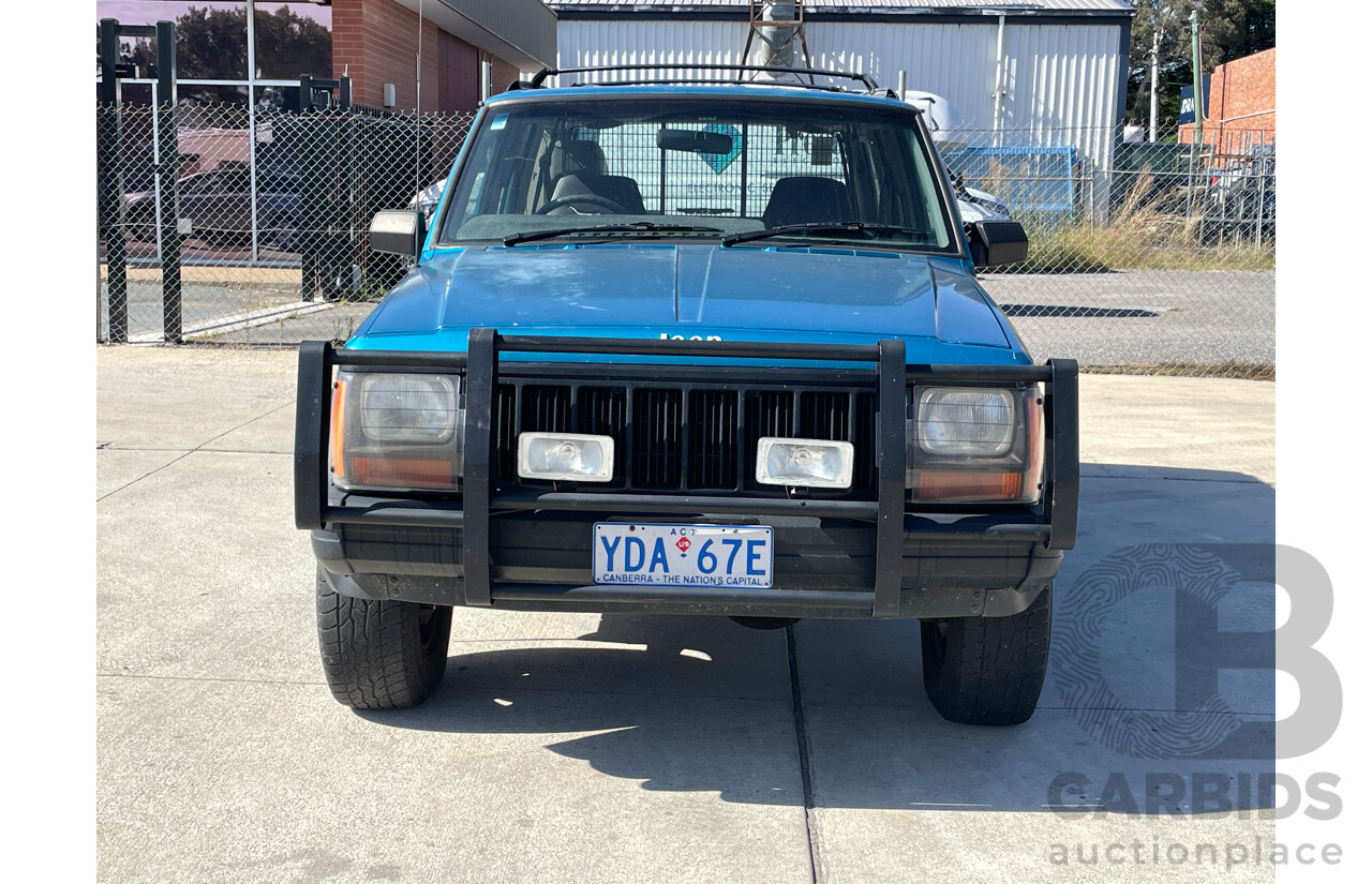 11/1994 Jeep Cherokee Sport (4x4) XJ 4d Wagon Blue 4.0L