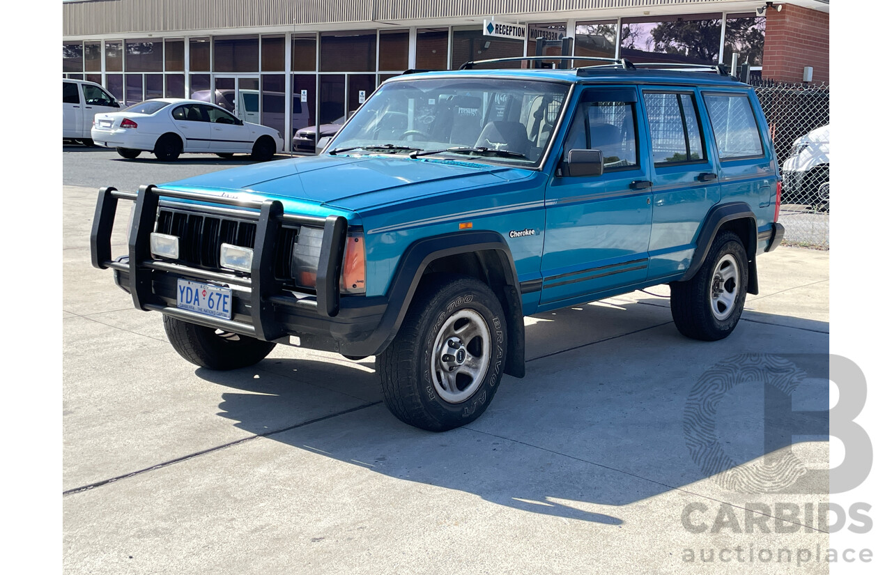 11/1994 Jeep Cherokee Sport (4x4) XJ 4d Wagon Blue 4.0L