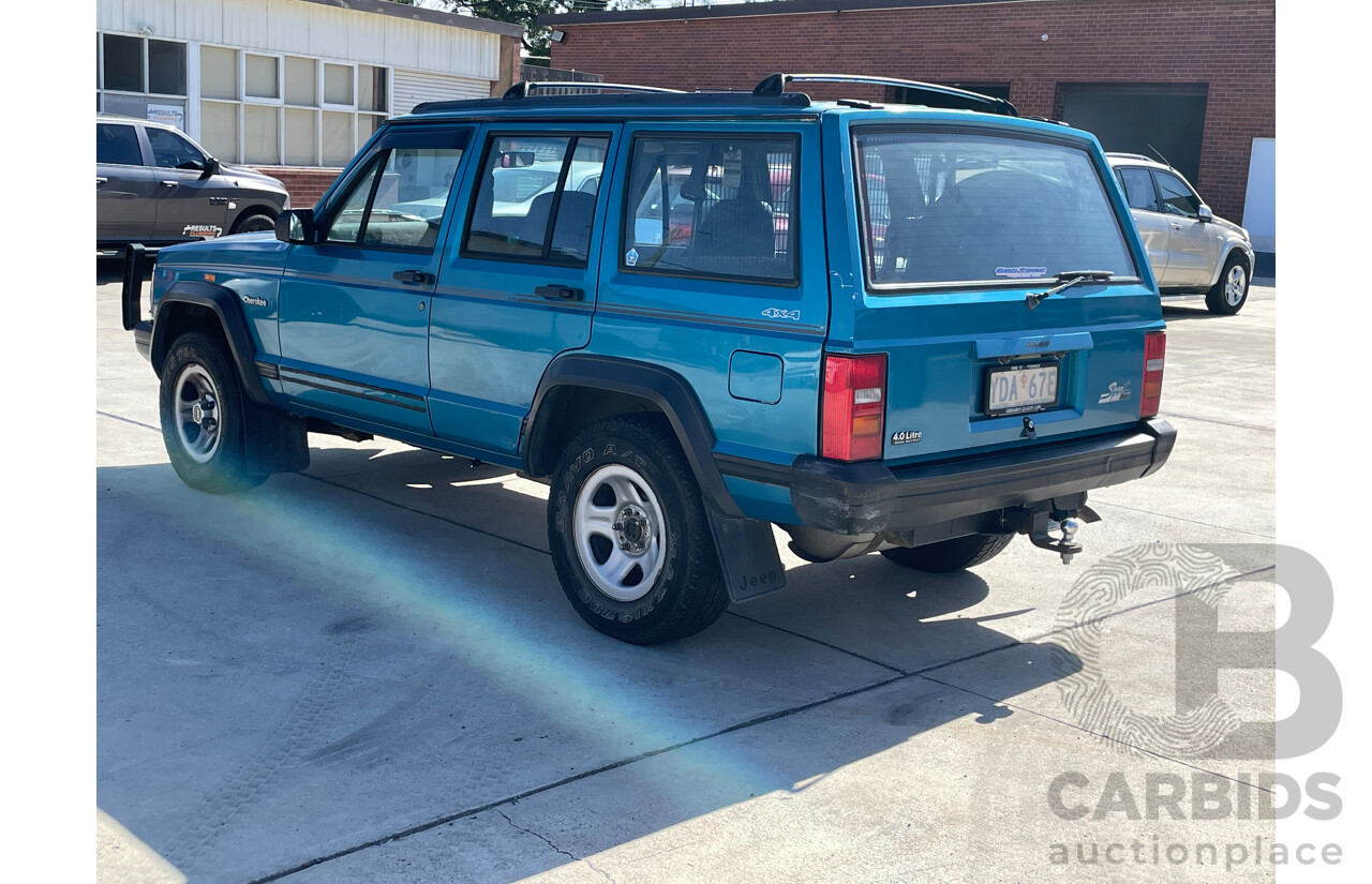 11/1994 Jeep Cherokee Sport (4x4) XJ 4d Wagon Blue 4.0L