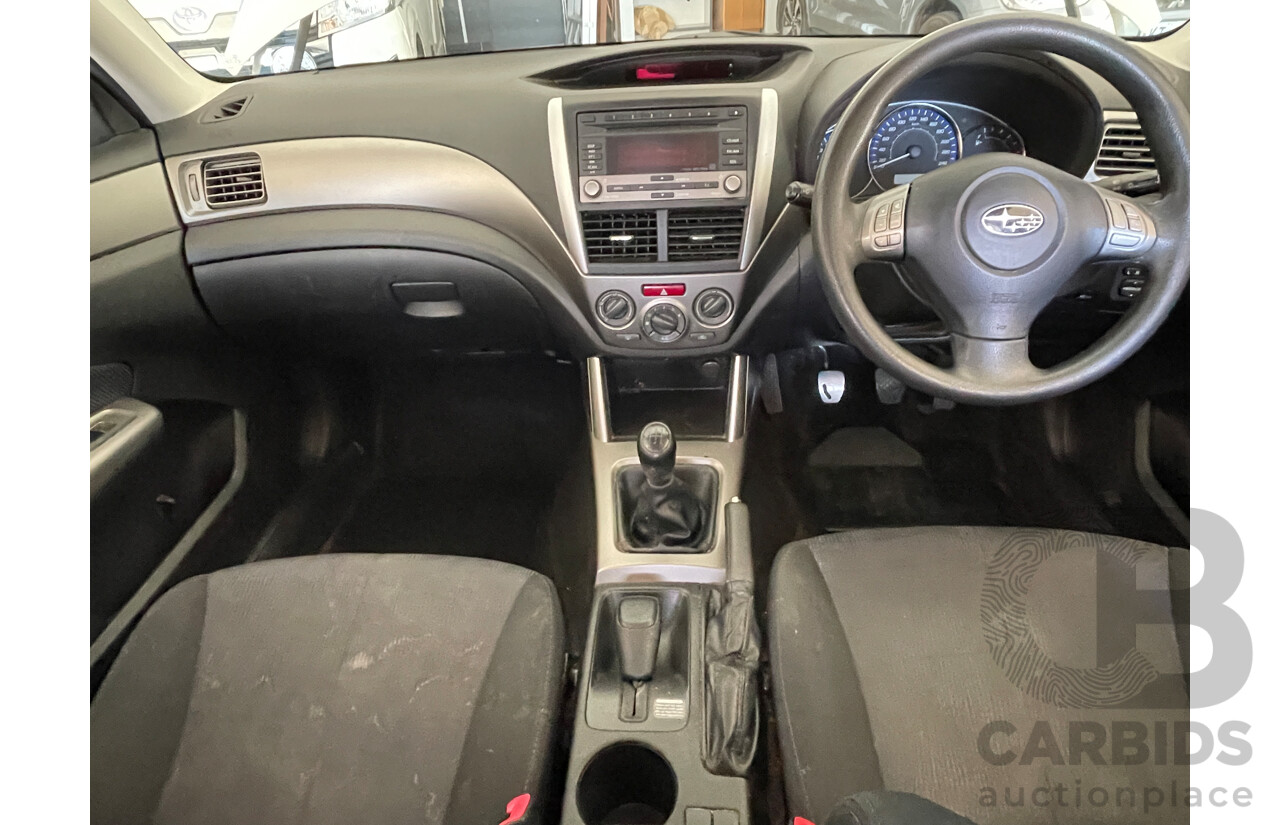 6/2010 Subaru Forester X MY10 4d Wagon White 2.5L