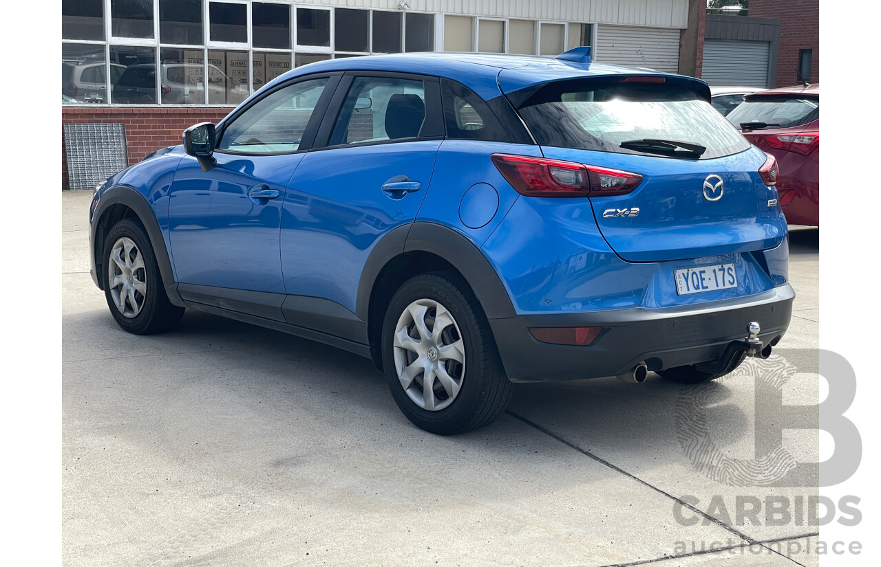 10/2016 Mazda Cx-3 NEO Safety (fwd) DK 4d Wagon Blue 2.0L