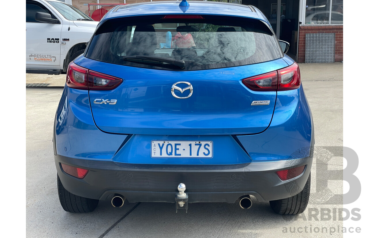 10/2016 Mazda Cx-3 NEO Safety (fwd) DK 4d Wagon Blue 2.0L