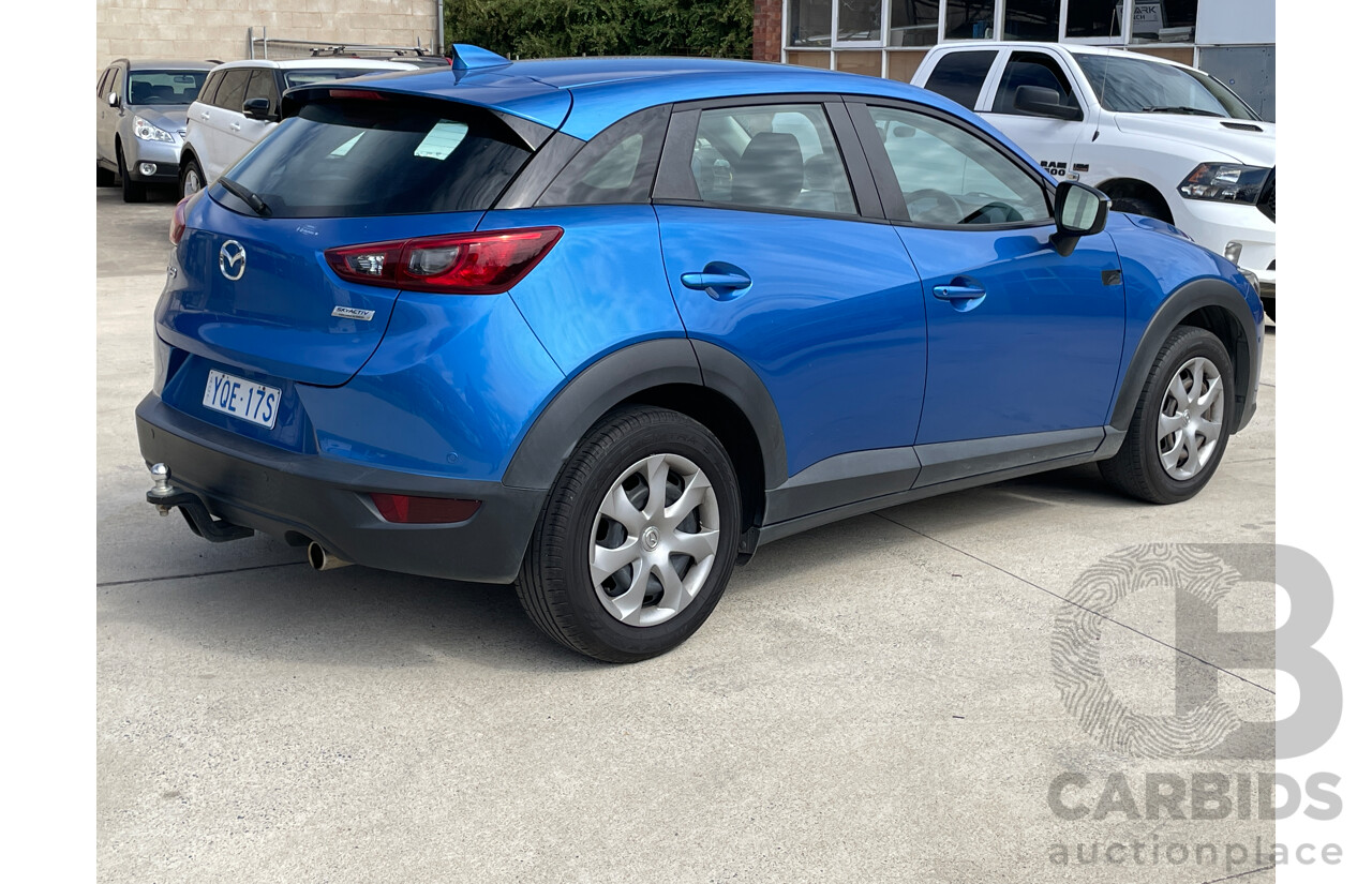 10/2016 Mazda Cx-3 NEO Safety (fwd) DK 4d Wagon Blue 2.0L