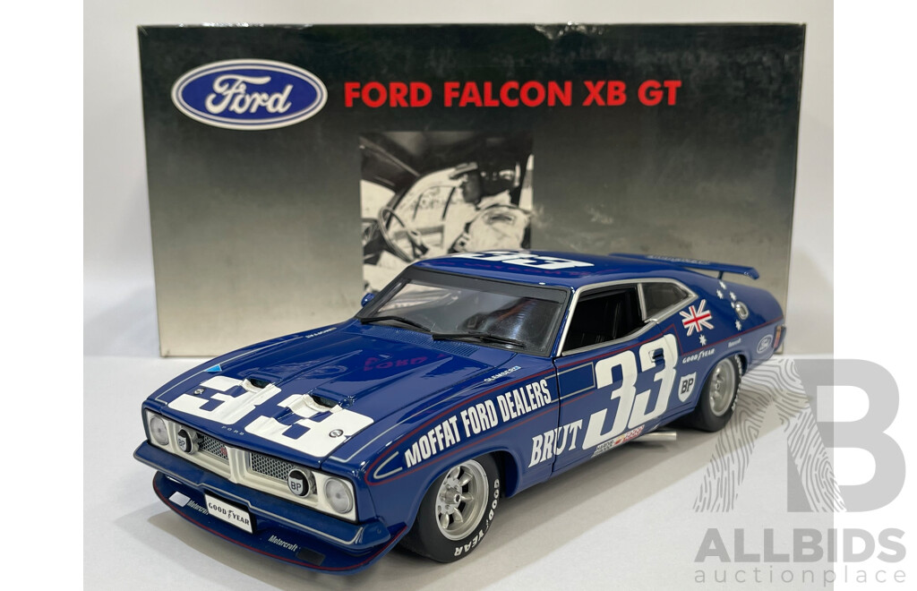 Allan Moffat Auto Art 1974 Bathurst Ford XB Falcon Coupe  - 1/18 Scale