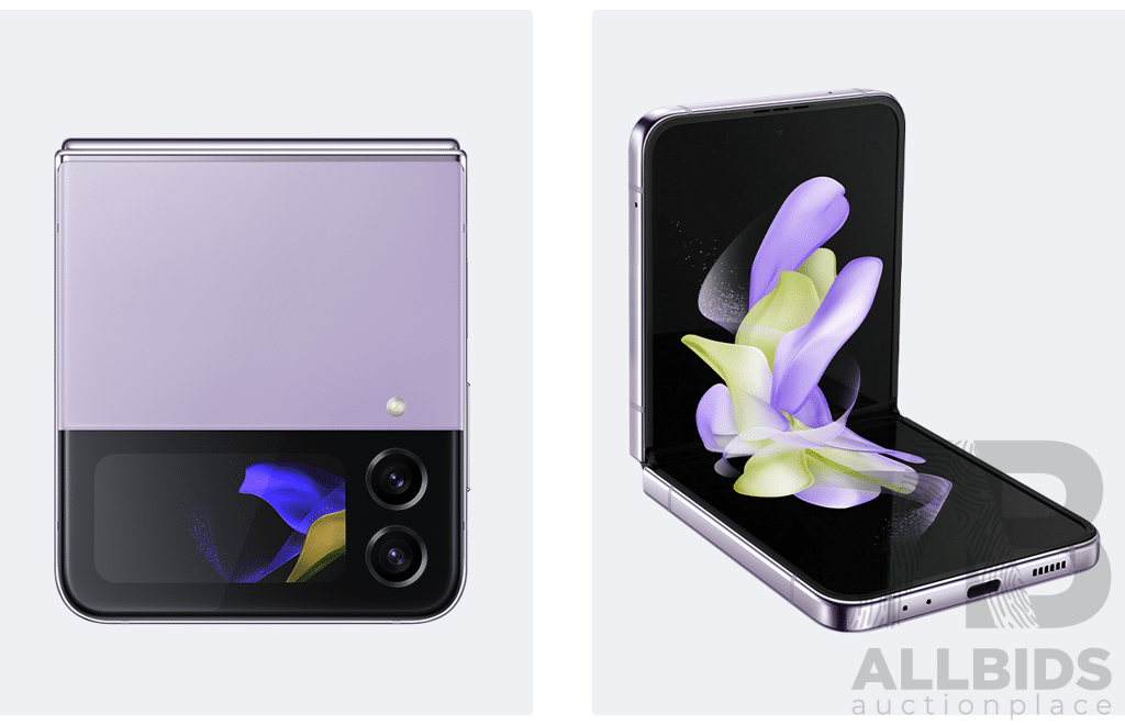 Samsung Galaxy Z Flip4 512GB - Purple - Brand New - RRP: $1,849