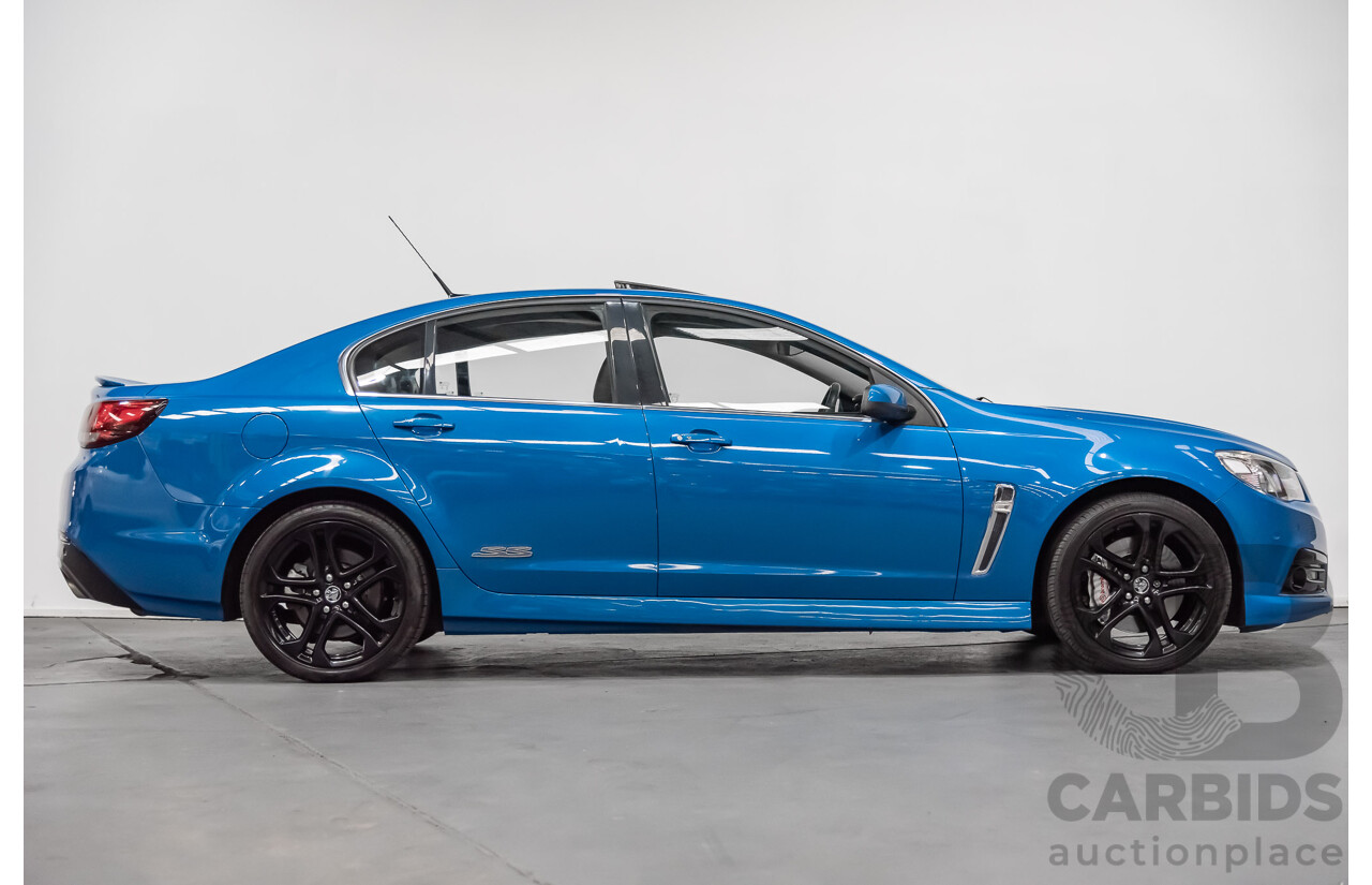 7/2015 Holden Commodore SS-V Redline VF MY15 4d Sedan Blue 6.0L V8