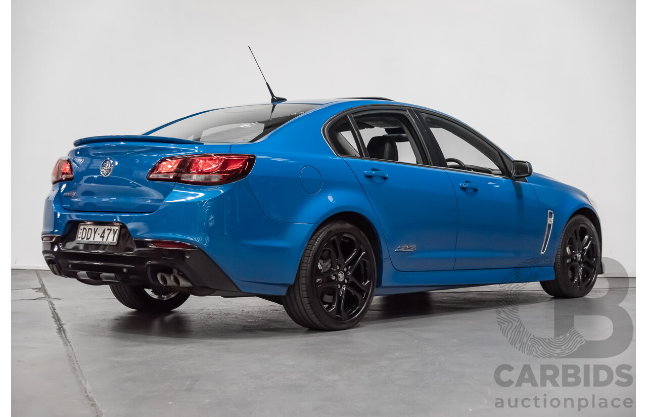 7/2015 Holden Commodore SS-V Redline VF MY15 4d Sedan Blue 6.0L V8