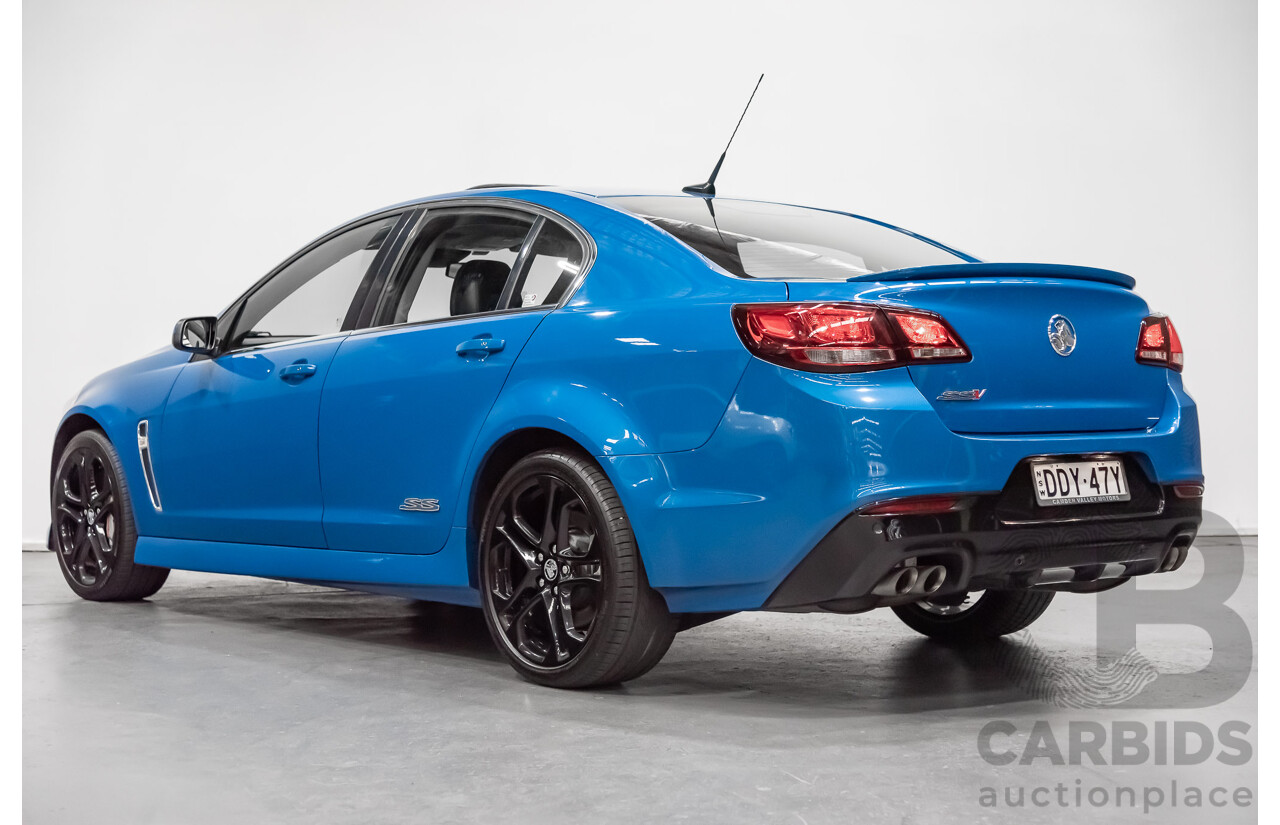 7/2015 Holden Commodore SS-V Redline VF MY15 4d Sedan Blue 6.0L V8