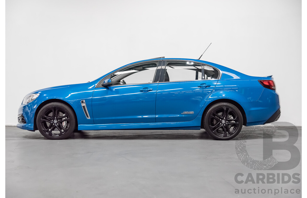 7/2015 Holden Commodore SS-V Redline VF MY15 4d Sedan Blue 6.0L V8