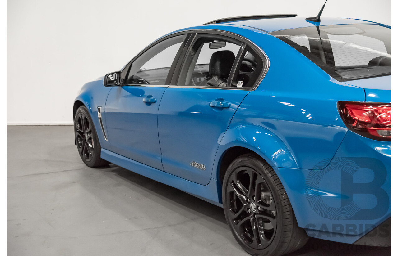 7/2015 Holden Commodore SS-V Redline VF MY15 4d Sedan Blue 6.0L V8