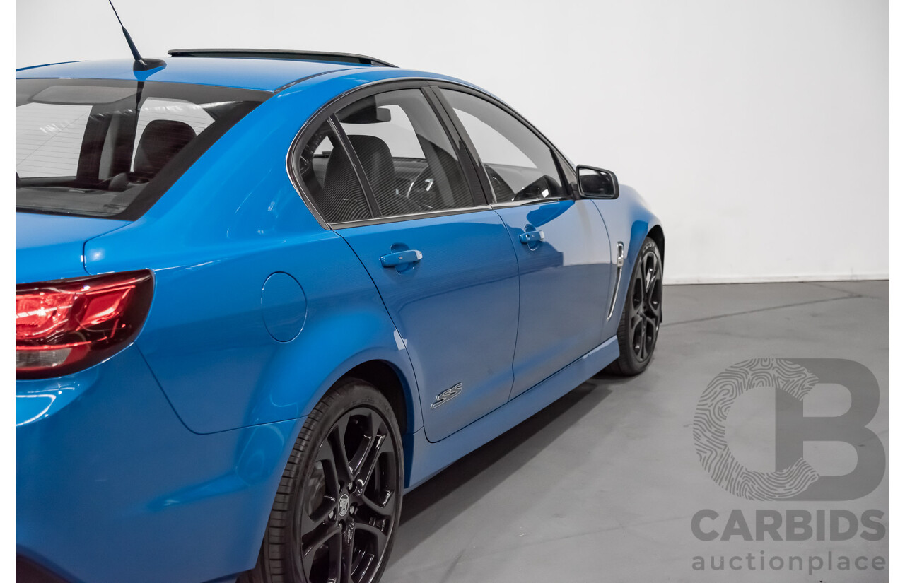 7/2015 Holden Commodore SS-V Redline VF MY15 4d Sedan Blue 6.0L V8