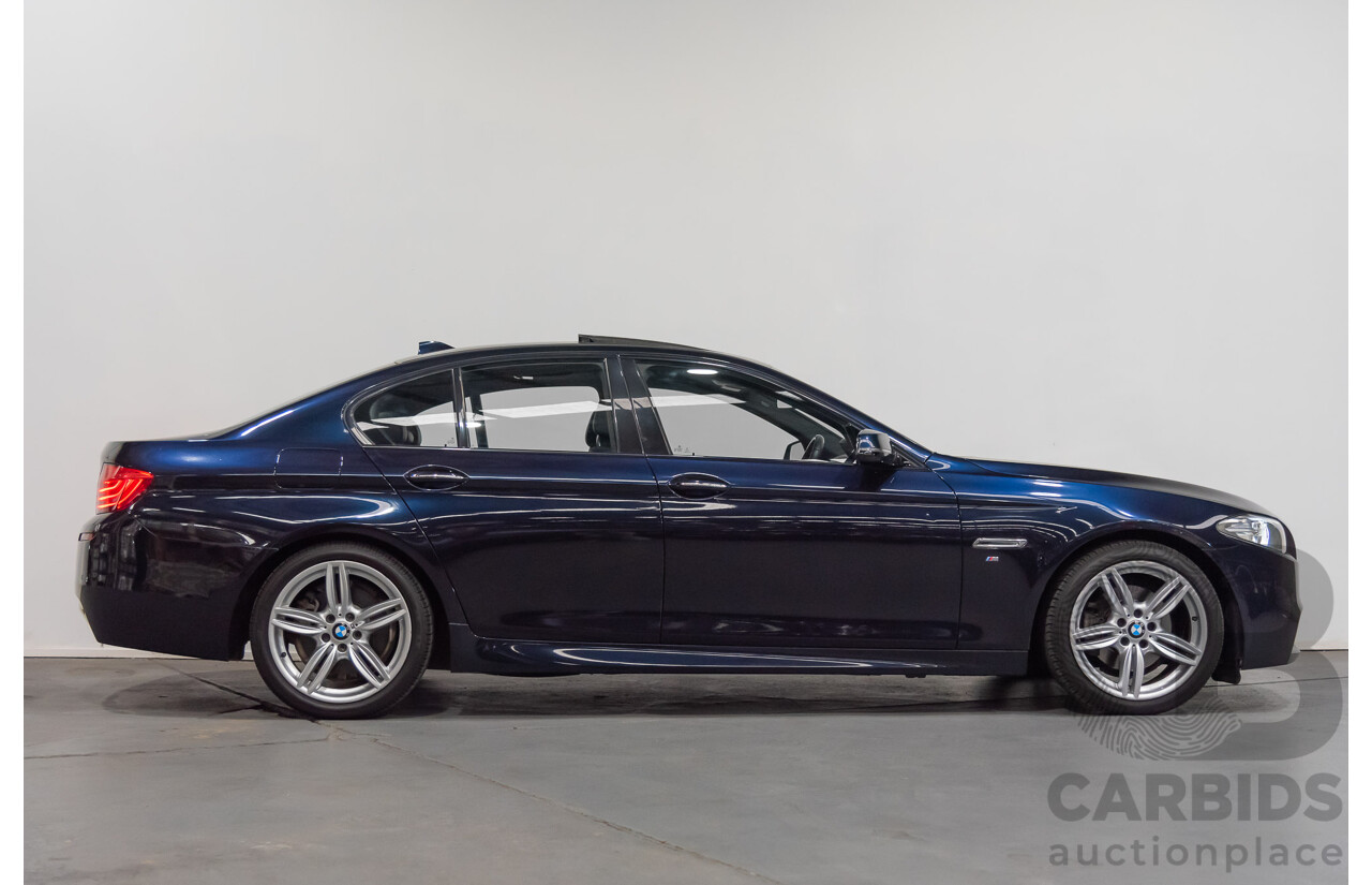 3/2015 BMW 520i M-sport F10 MY15 4d Sedan Blue 2.0L Turbo