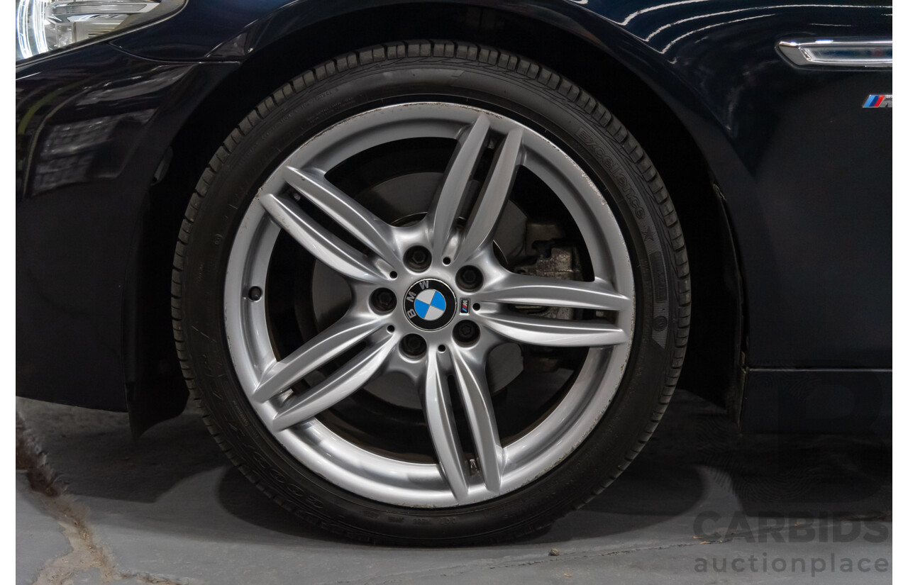 3/2015 BMW 520i M-sport F10 MY15 4d Sedan Blue 2.0L Turbo