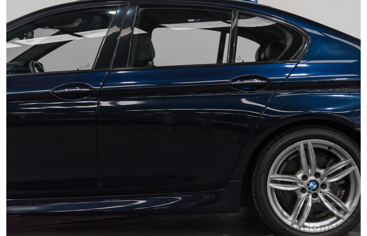 3/2015 BMW 520i M-sport F10 MY15 4d Sedan Blue 2.0L Turbo