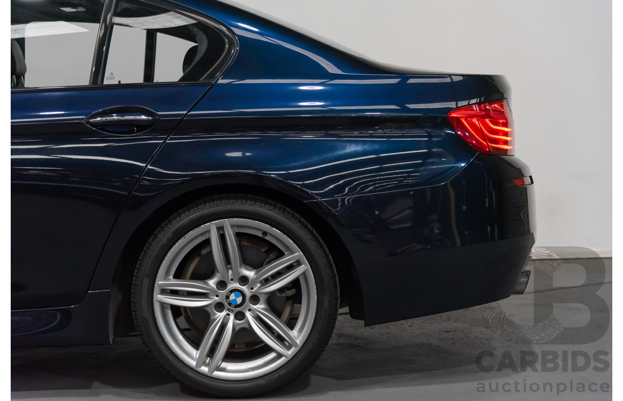 3/2015 BMW 520i M-sport F10 MY15 4d Sedan Blue 2.0L Turbo