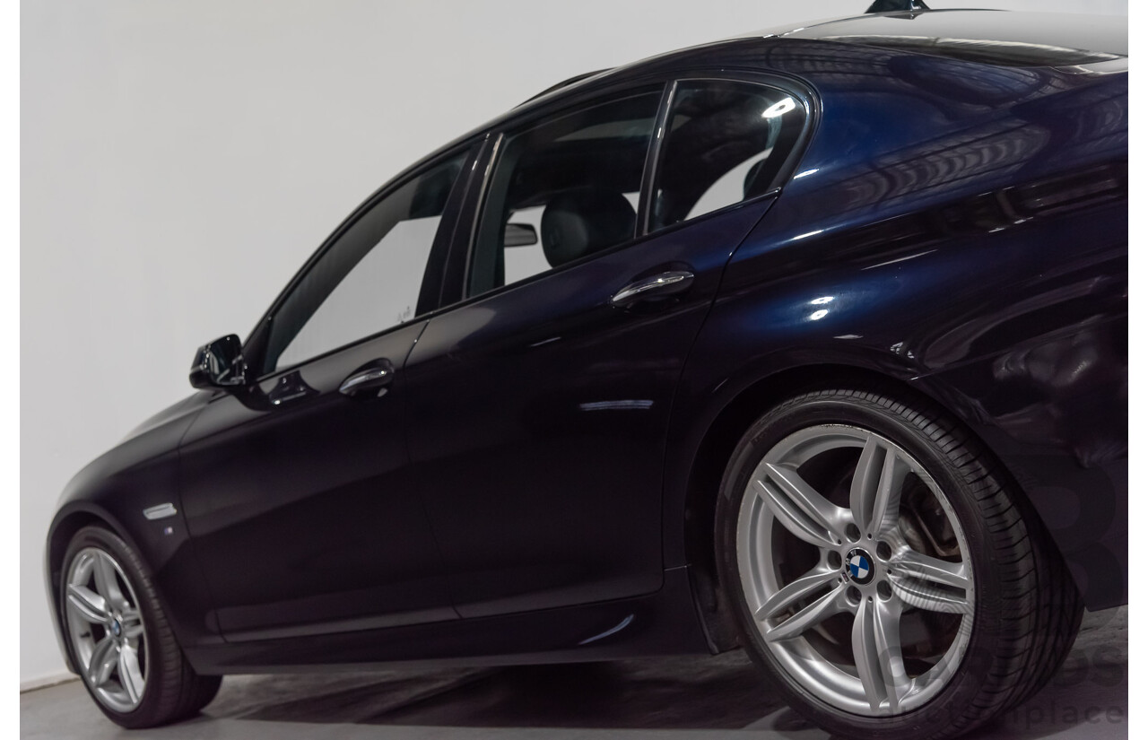 3/2015 BMW 520i M-sport F10 MY15 4d Sedan Blue 2.0L Turbo