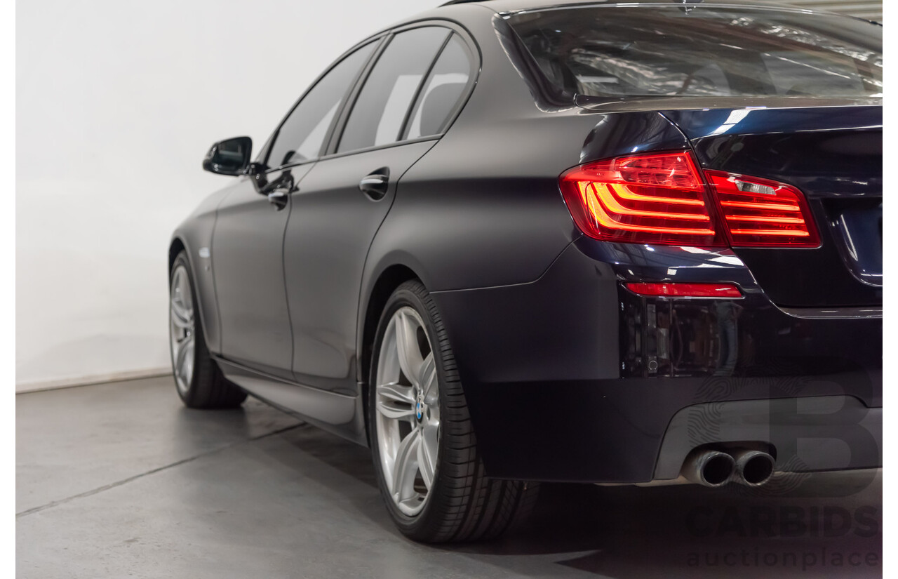 3/2015 BMW 520i M-sport F10 MY15 4d Sedan Blue 2.0L Turbo