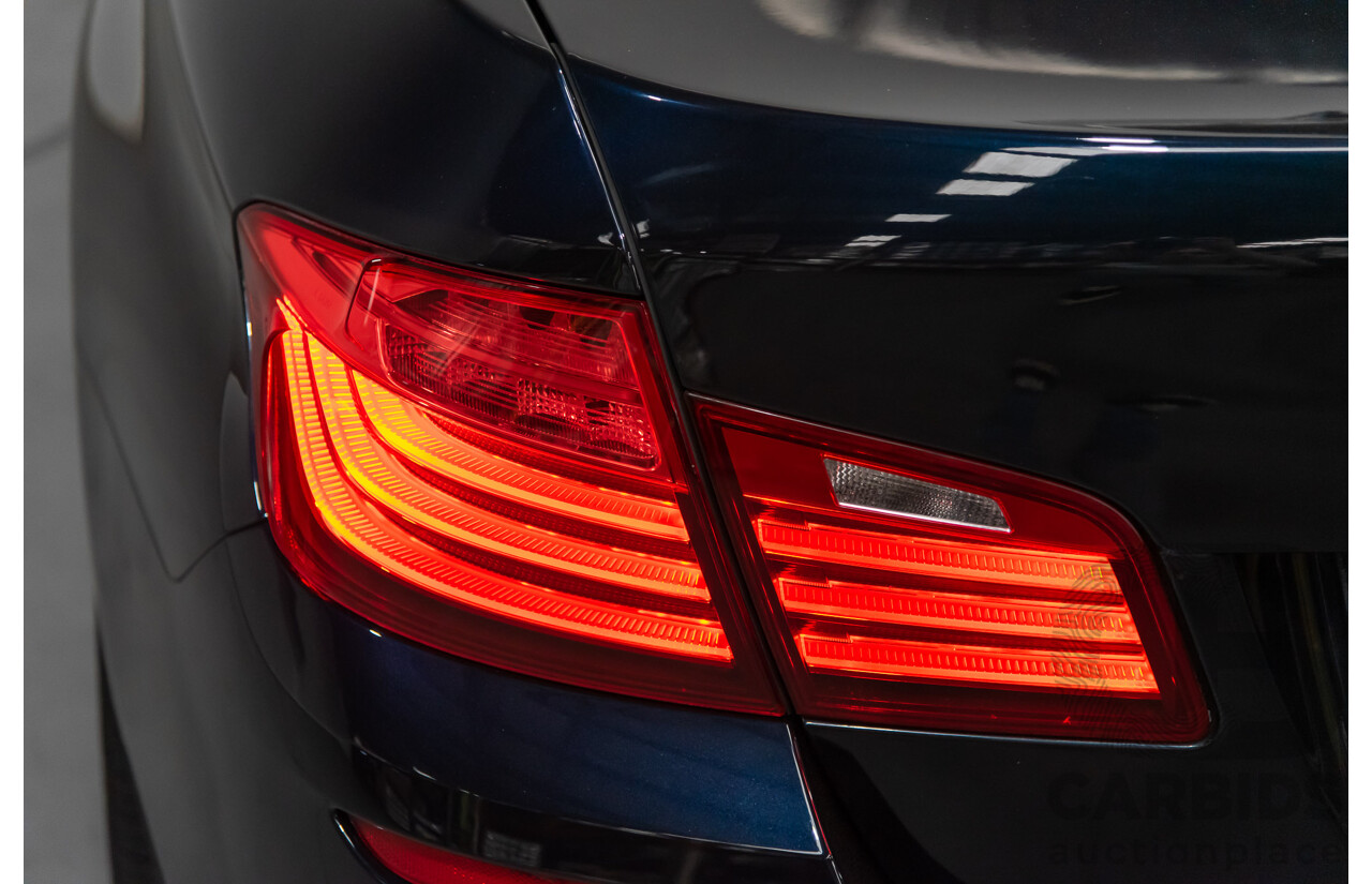 3/2015 BMW 520i M-sport F10 MY15 4d Sedan Blue 2.0L Turbo