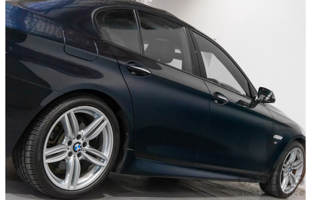 3/2015 BMW 520i M-sport F10 MY15 4d Sedan Blue 2.0L Turbo