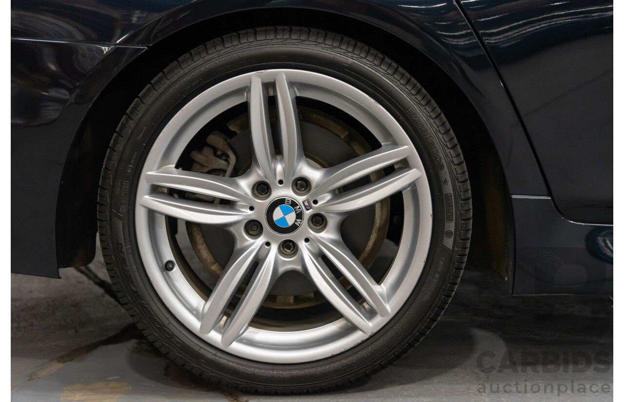 3/2015 BMW 520i M-sport F10 MY15 4d Sedan Blue 2.0L Turbo