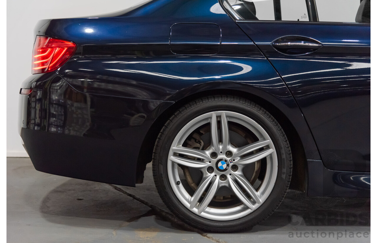 3/2015 BMW 520i M-sport F10 MY15 4d Sedan Blue 2.0L Turbo