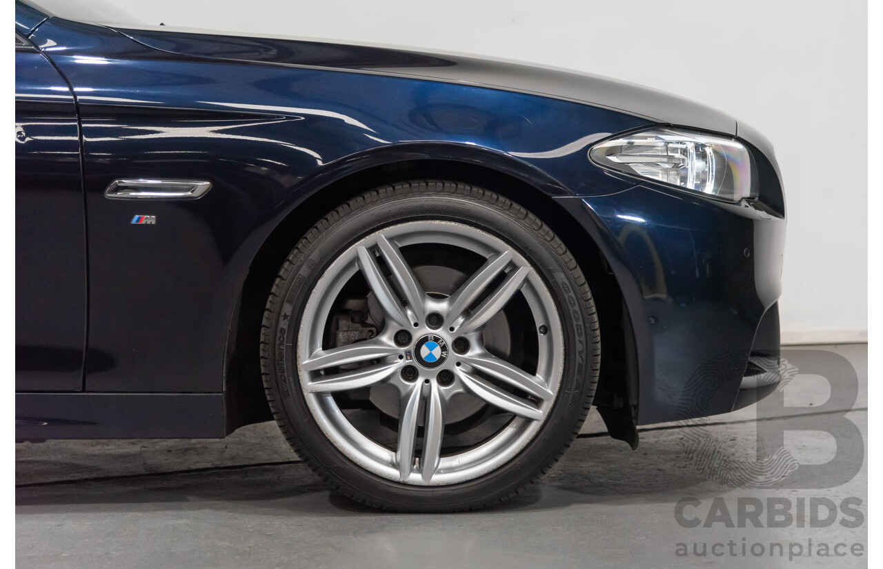 3/2015 BMW 520i M-sport F10 MY15 4d Sedan Blue 2.0L Turbo