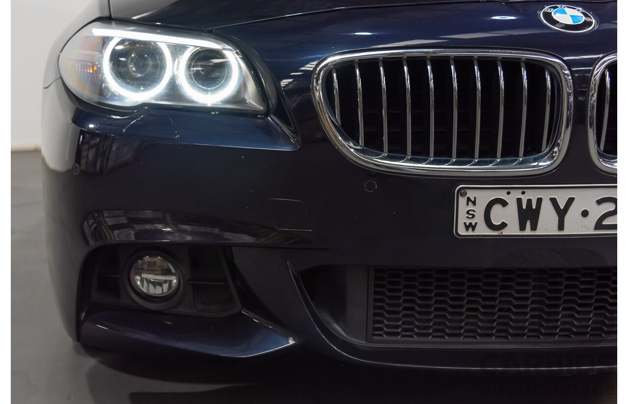 3/2015 BMW 520i M-sport F10 MY15 4d Sedan Blue 2.0L Turbo