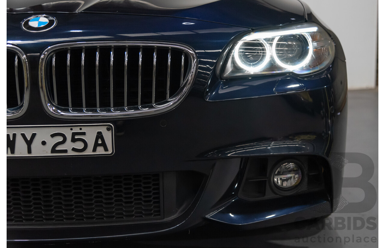 3/2015 BMW 520i M-sport F10 MY15 4d Sedan Blue 2.0L Turbo