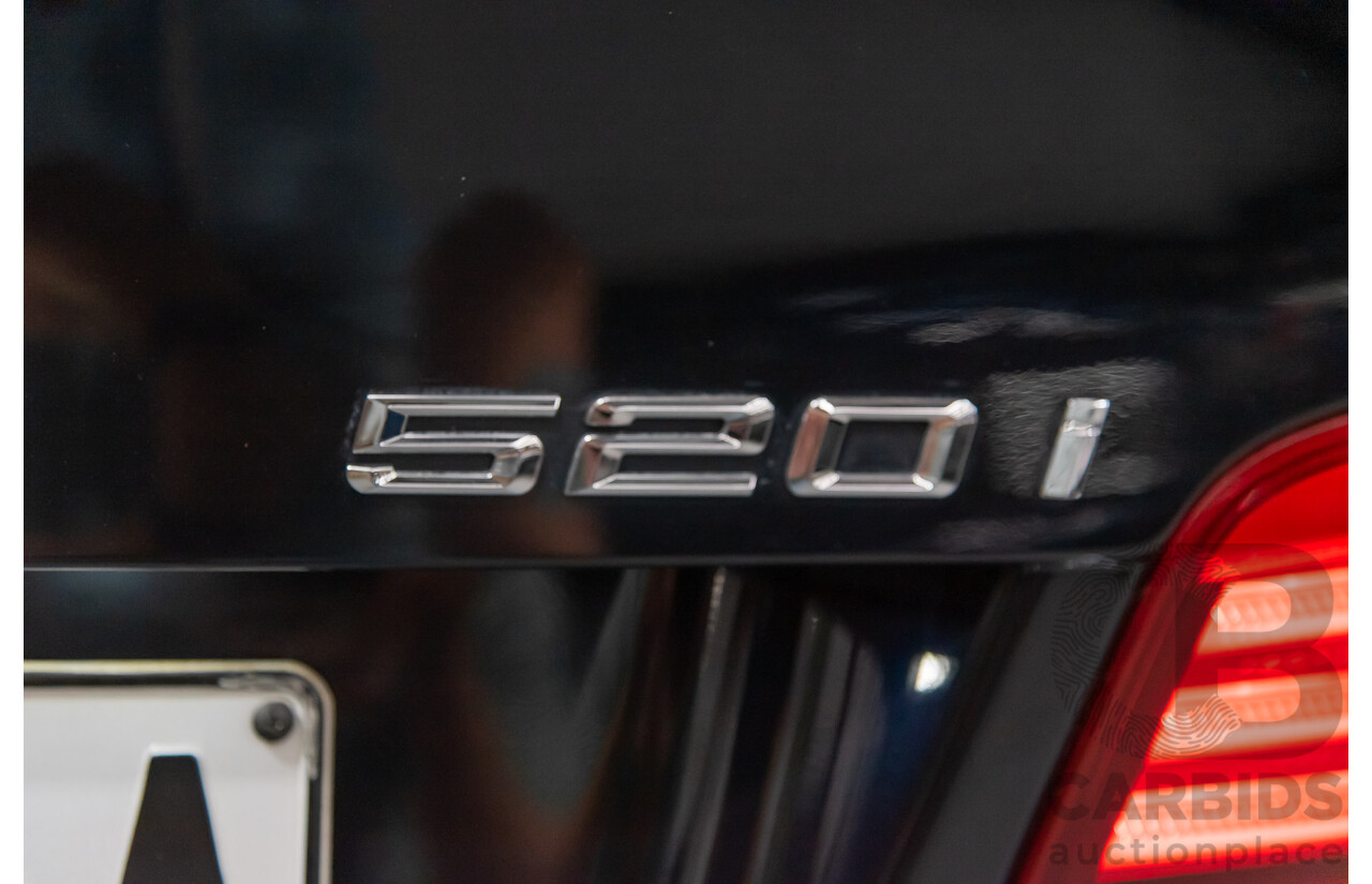 3/2015 BMW 520i M-sport F10 MY15 4d Sedan Blue 2.0L Turbo