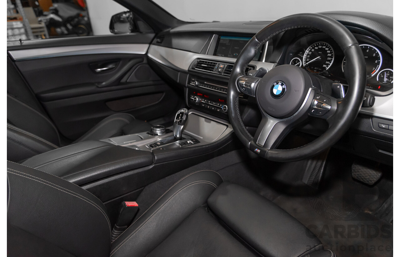 3/2015 BMW 520i M-sport F10 MY15 4d Sedan Blue 2.0L Turbo