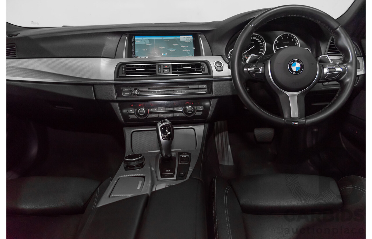 3/2015 BMW 520i M-sport F10 MY15 4d Sedan Blue 2.0L Turbo