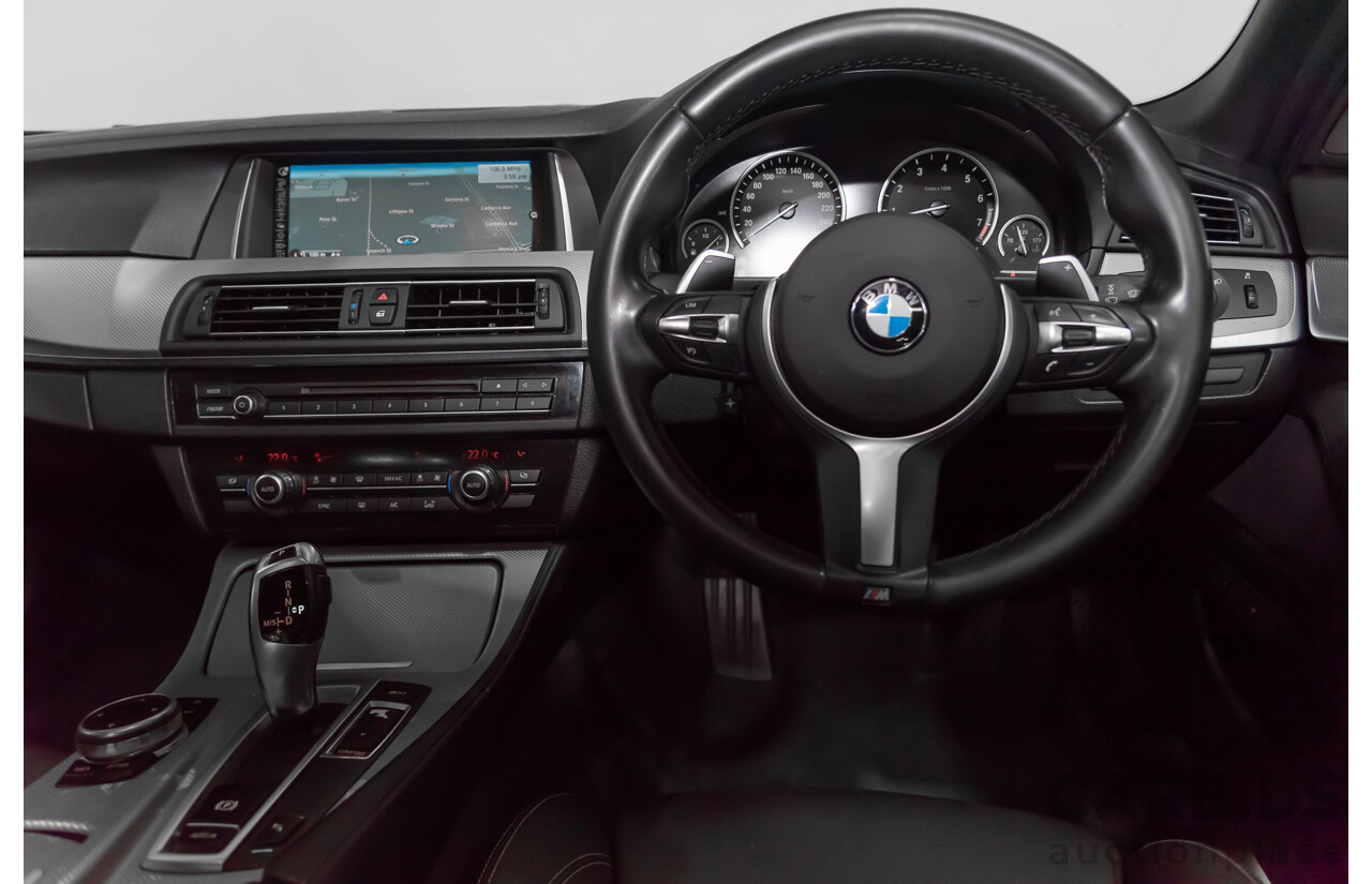 3/2015 BMW 520i M-sport F10 MY15 4d Sedan Blue 2.0L Turbo