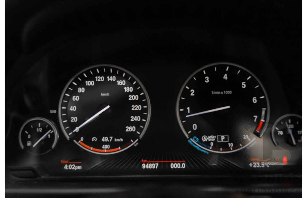 3/2015 BMW 520i M-sport F10 MY15 4d Sedan Blue 2.0L Turbo