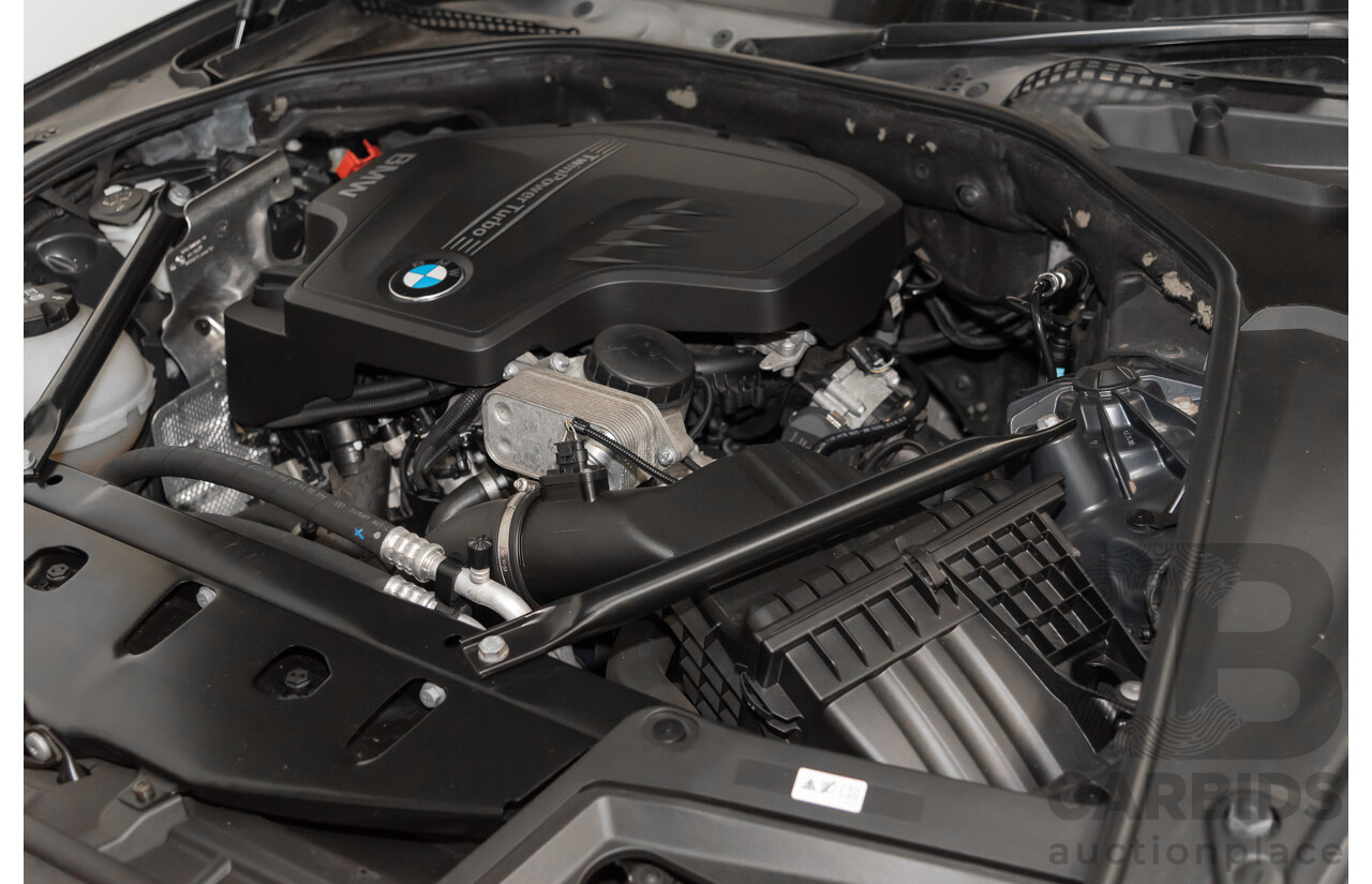 3/2015 BMW 520i M-sport F10 MY15 4d Sedan Blue 2.0L Turbo