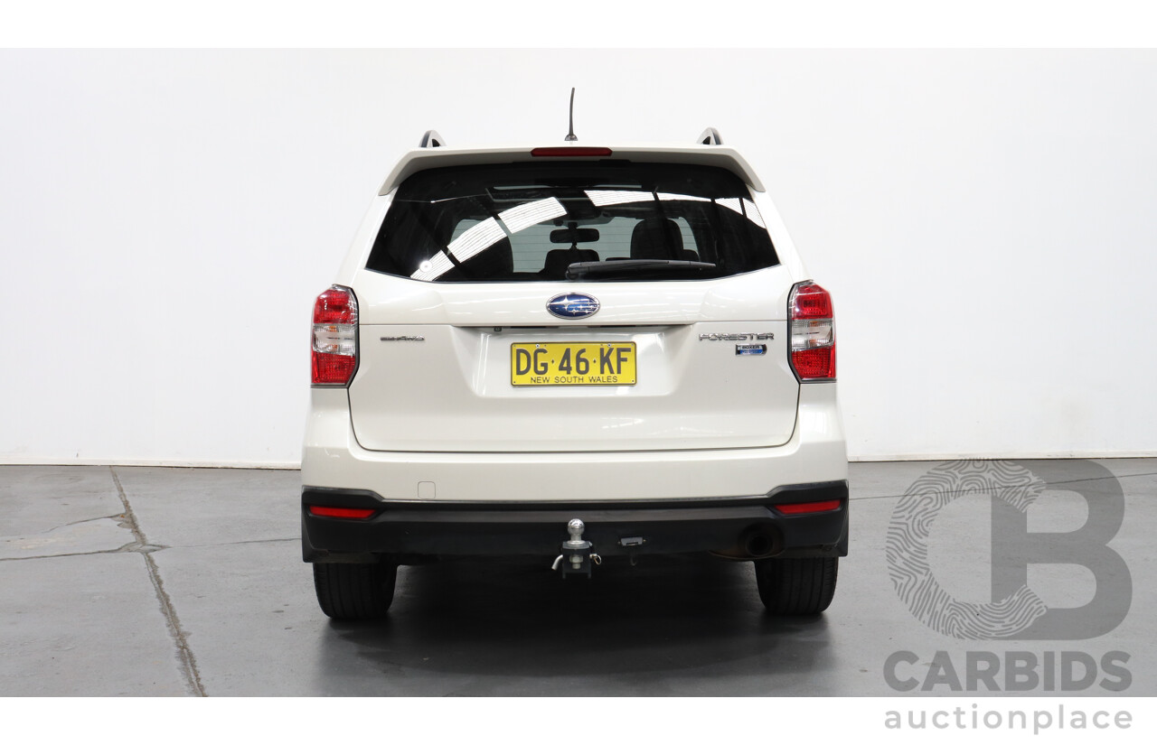 5/2013 Subaru Forester 2.0D Premium 4d Wagon White 2.0L Turbo Diesel