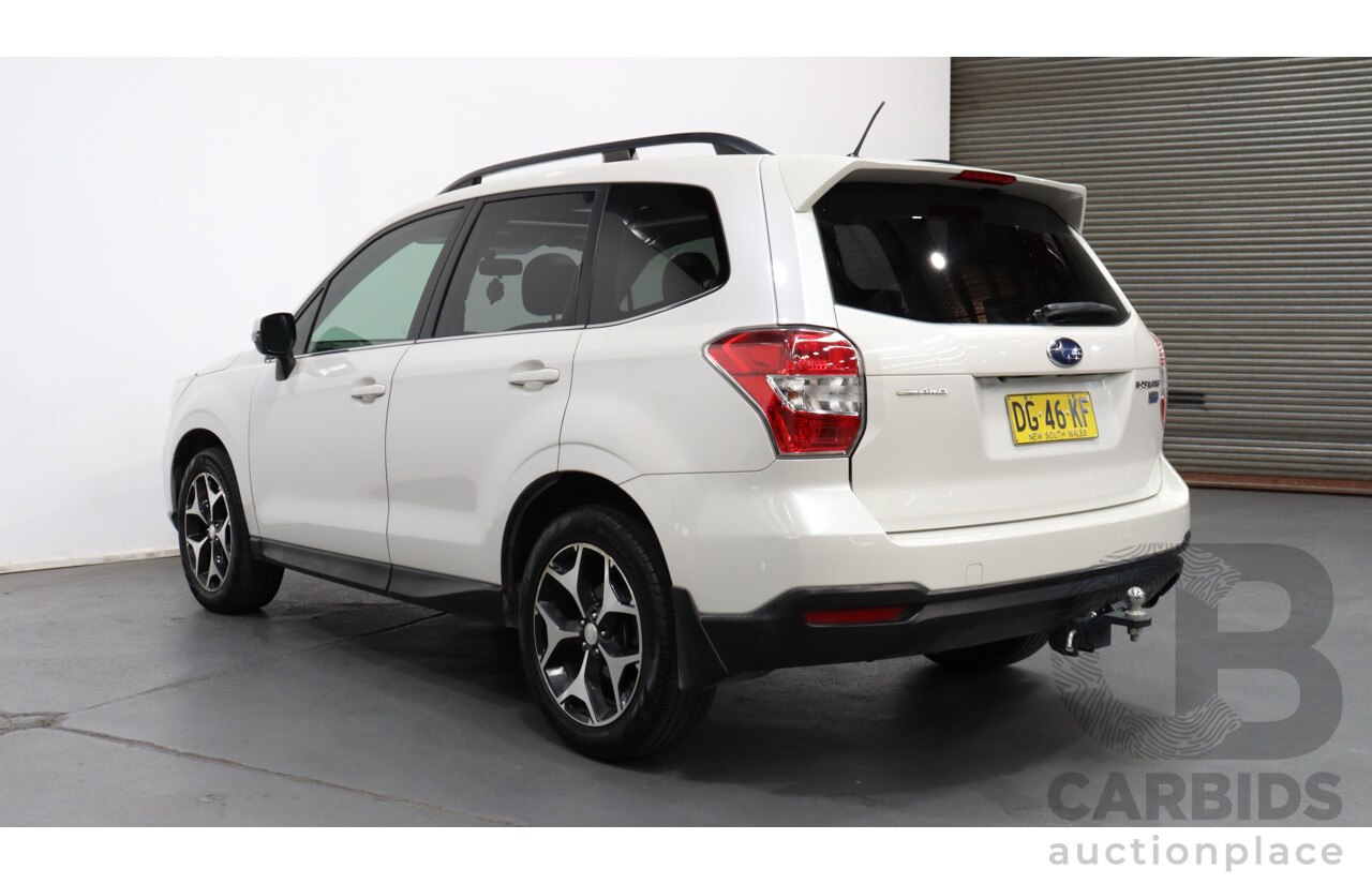 5/2013 Subaru Forester 2.0D Premium 4d Wagon White 2.0L Turbo Diesel