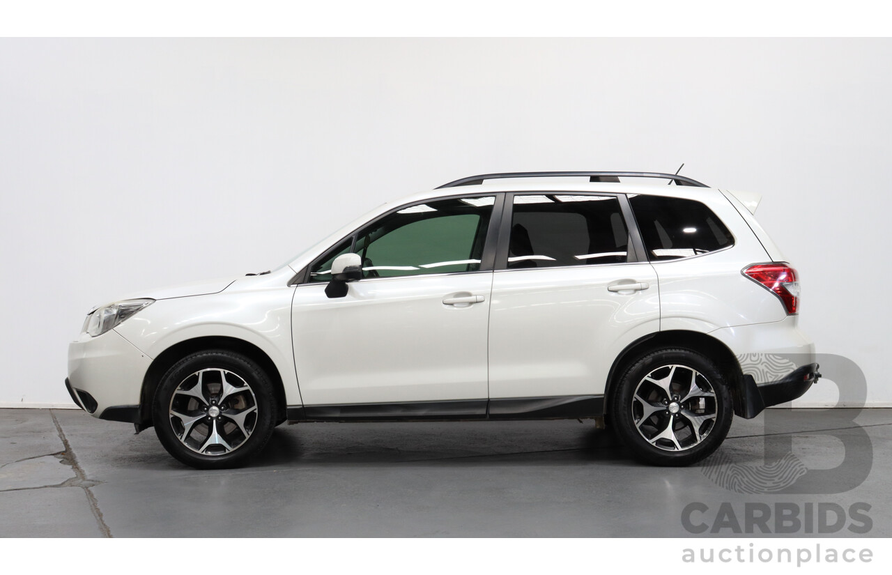 5/2013 Subaru Forester 2.0D Premium 4d Wagon White 2.0L Turbo Diesel