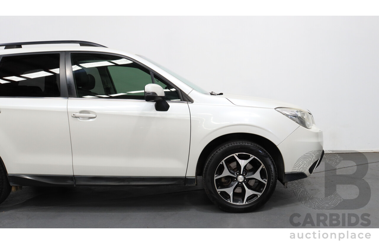 5/2013 Subaru Forester 2.0D Premium 4d Wagon White 2.0L Turbo Diesel